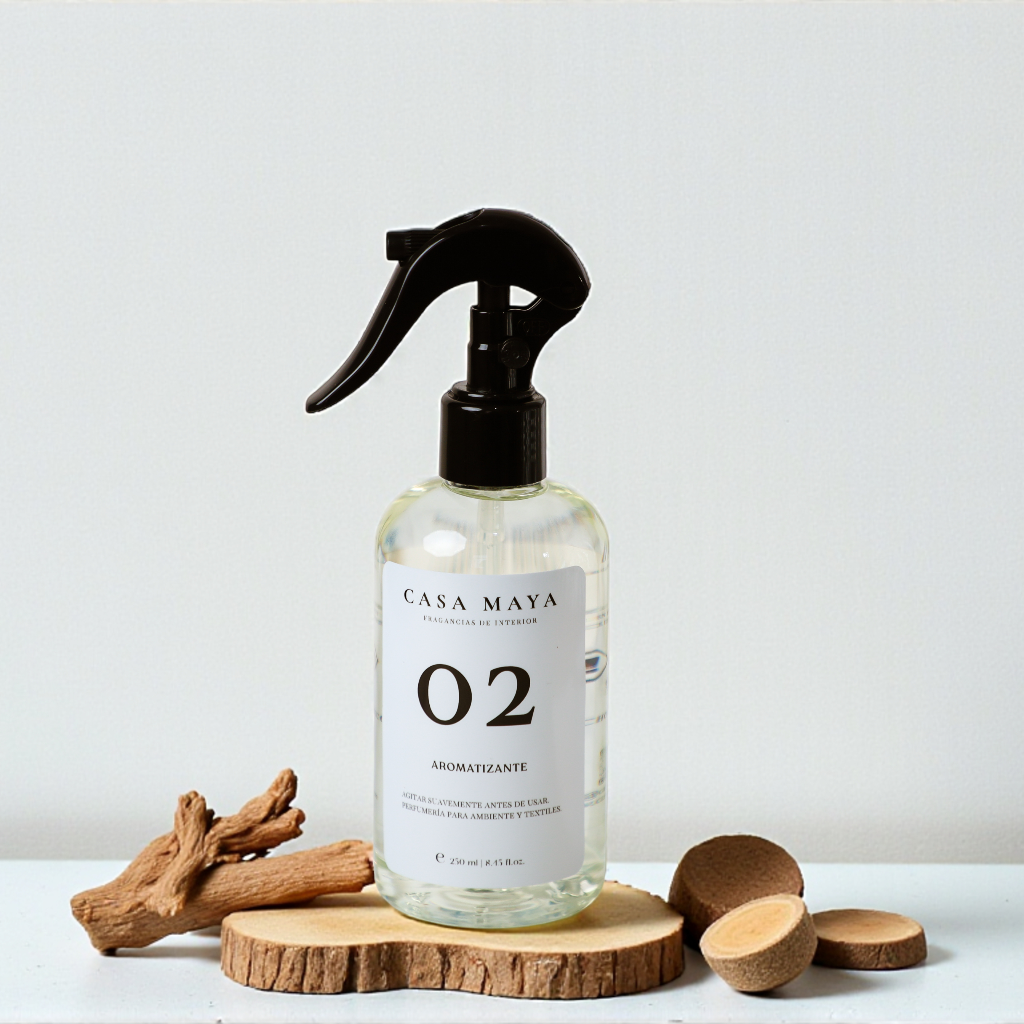 Aromatizante Textil 02 - Sándalo & Cardamomo