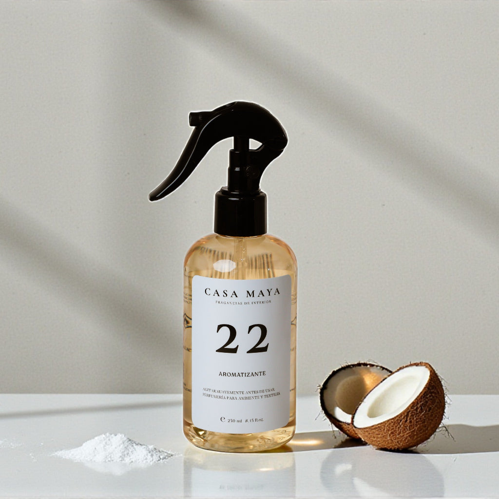 Aromatizante Textil 22 – Brisa de mar & Coco