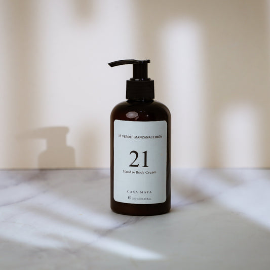 Crema de Manos 21 – Té Verde, Manzana & Limón