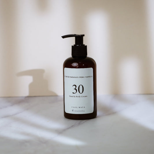 Crema de Manos 30  – Flor de Naranjo, Pera & Vainilla