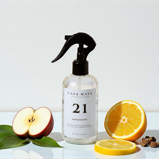 Aromatizante Textil 21 – Té verde, Manzana & Limón