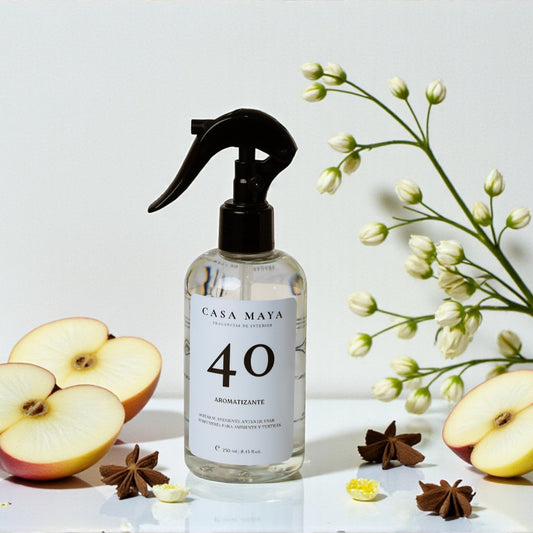Aromatizante Textil 40 – Manzana, Anís & Muguet